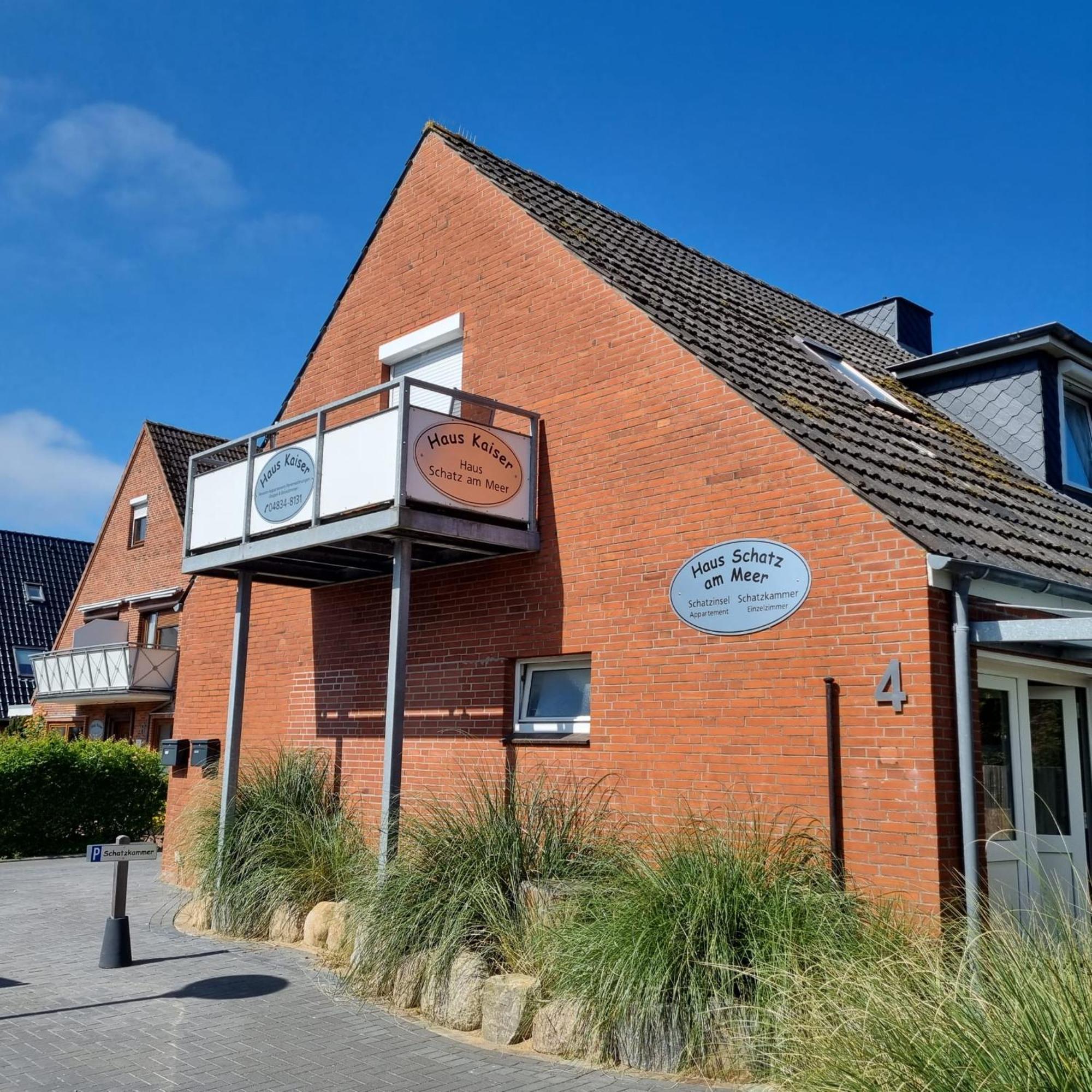 Haus Schatz Am Meer Appartement 12 Fuer 1 Person Schatzkammer Busum Exterior photo